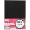 Hobbykarton Zwart A4, 10 vellen