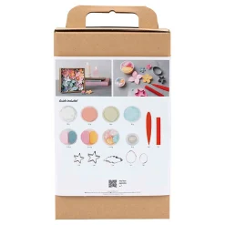 Hobbyset Bloemen Boetseren Pastelkleuren