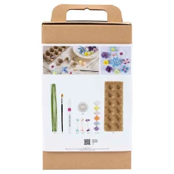 Hobbyset Bloemen van Eierdozen Pastelkleuren
