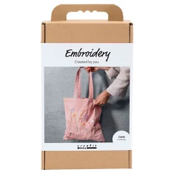 Hobbyset Borduurwerk Draagtas Lichtroze