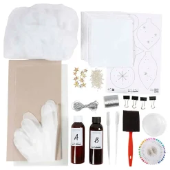 Hobbyset Cyanotypie Kerstdecoraties met Cyanotypie Blauw