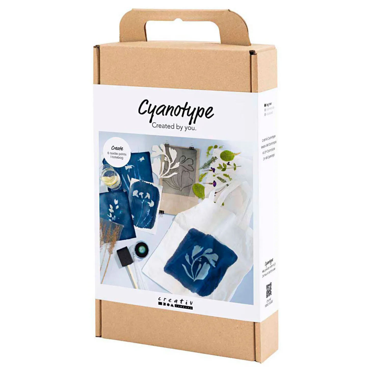 Hobbyset Cyanotypie Textiel Blauw
