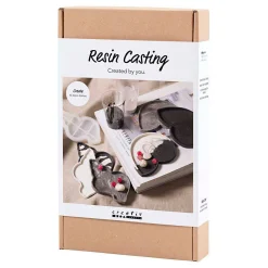 Hobbyset Hars Gieten Conchschelp Zwart en Wit