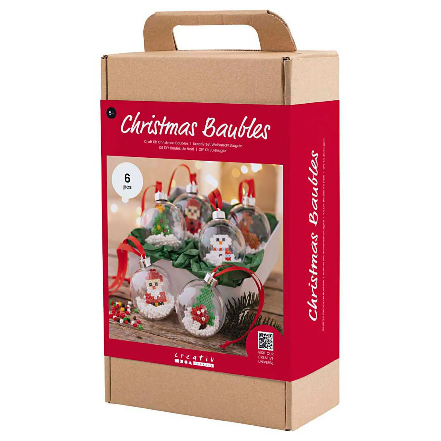 Hobbyset Kerstballen maken met Kralen