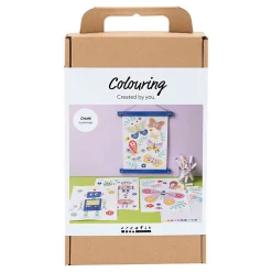 Hobbyset Kleuren Vlinder en Robot in Vrolijke Kleuren