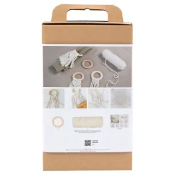 Hobbyset Macrame Tafeldecoratie Off-white