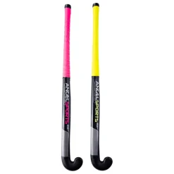 Hockeyset Roze en Geel 33''