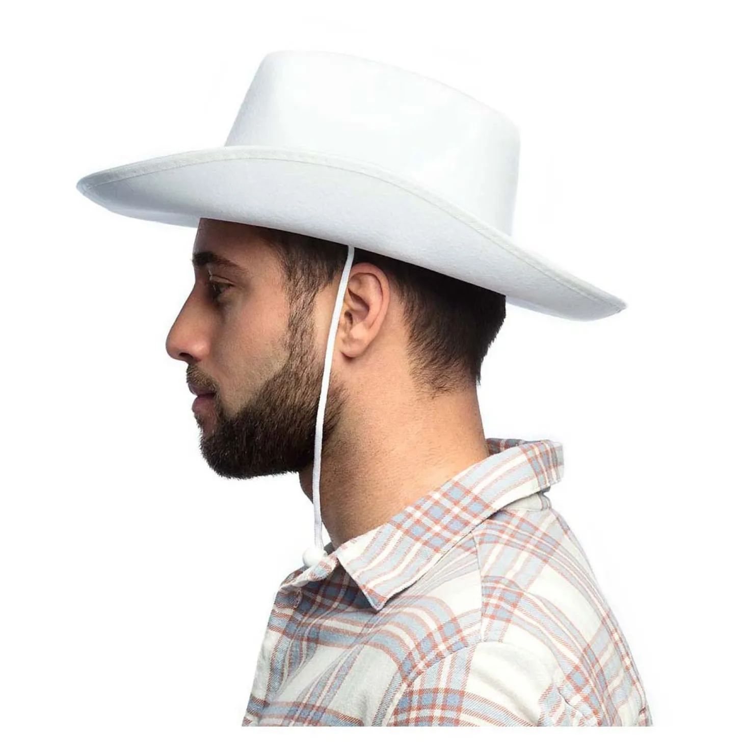 Hoed Rodeo Wit
