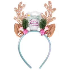 Holiday Rudolph Haarband - Roze/Mint