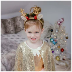 Holiday Rudolph Haarband - Goud