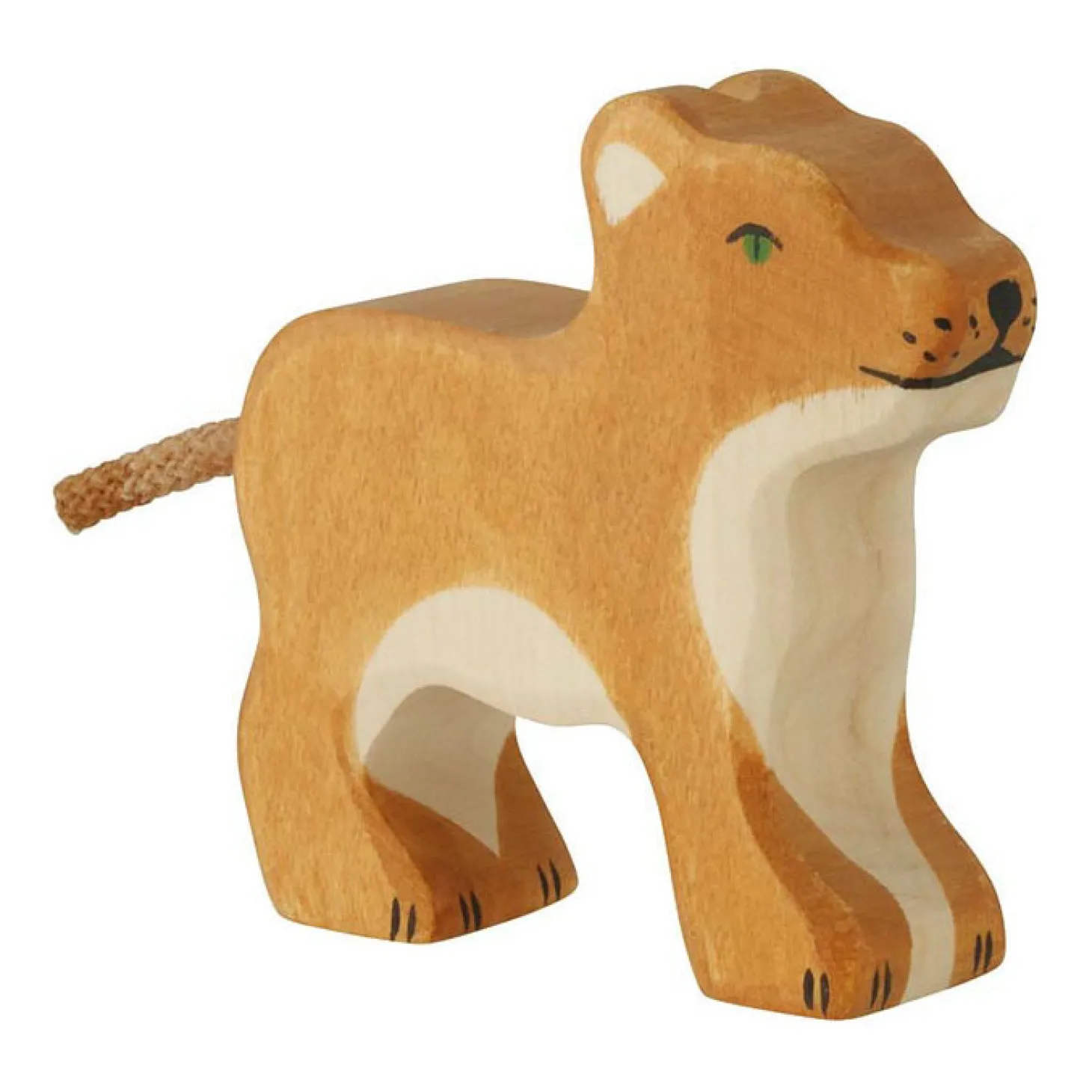 Holztiger Houten Leeuw Klein