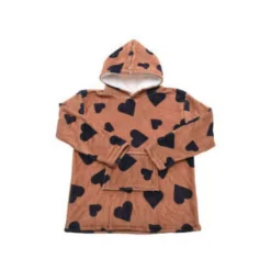 Hoodie Kids One Size - Hartjes