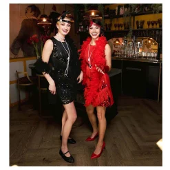 Hoofdband Flapper Zwart