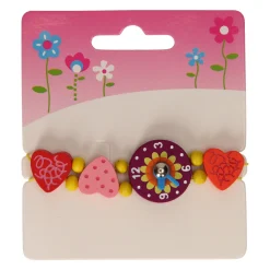 Horloge Hout Hartjes