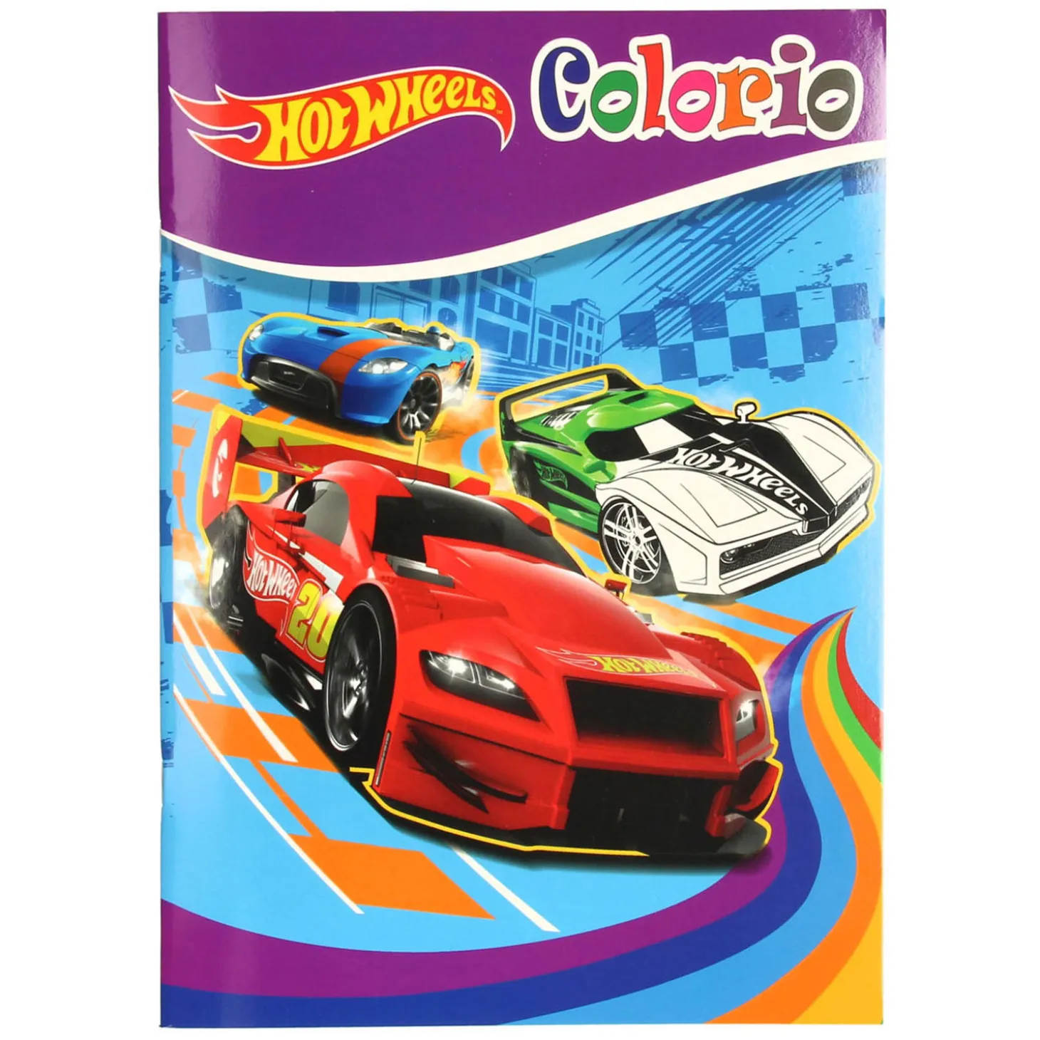 Hot Wheels Colorio Kleurboek