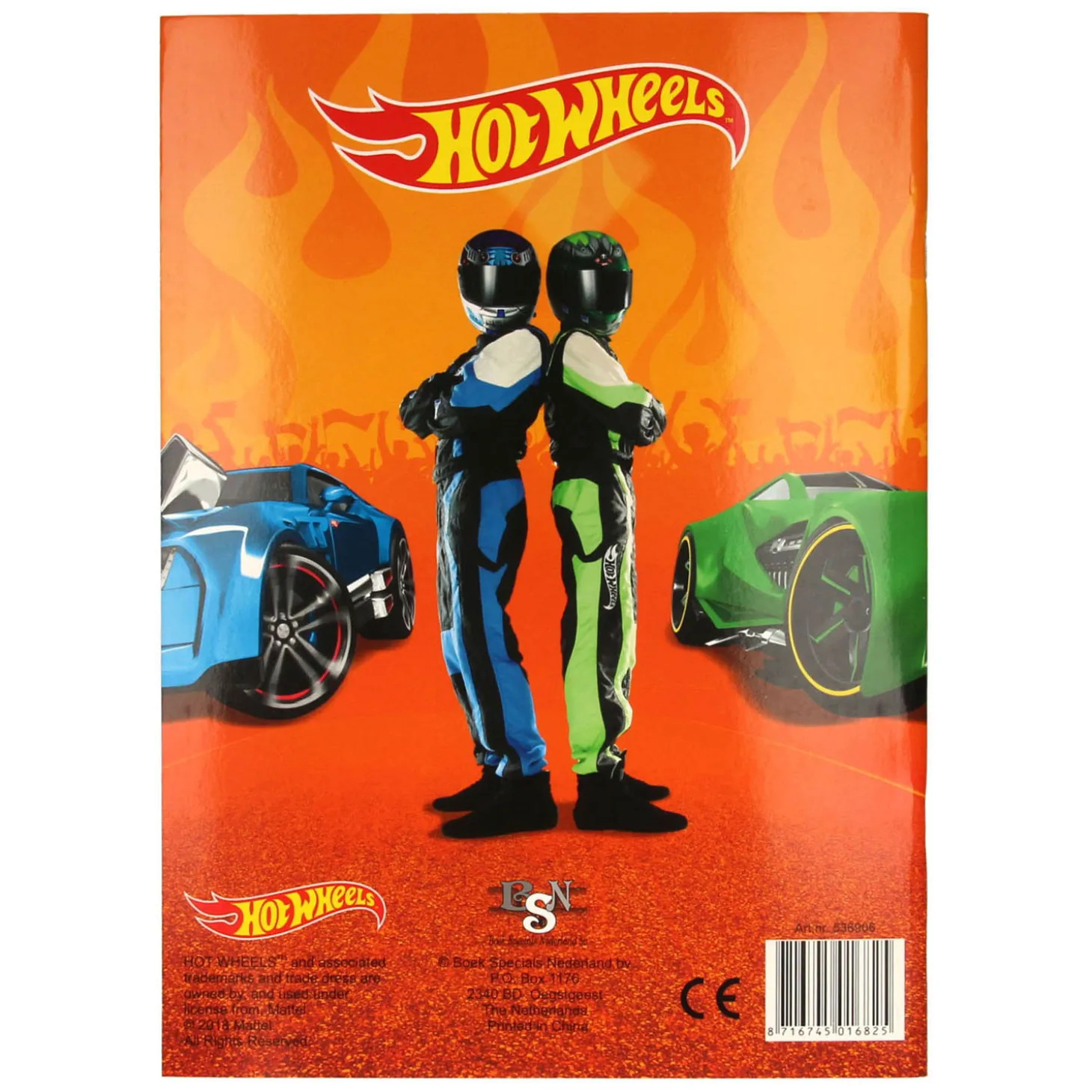 Hot Wheels Colorio Kleurboek
