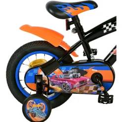 Hot Wheels Fiets - 12 inch - Zwart Oranje Blauw