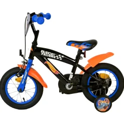 Hot Wheels Fiets - 12 inch - Zwart Oranje Blauw