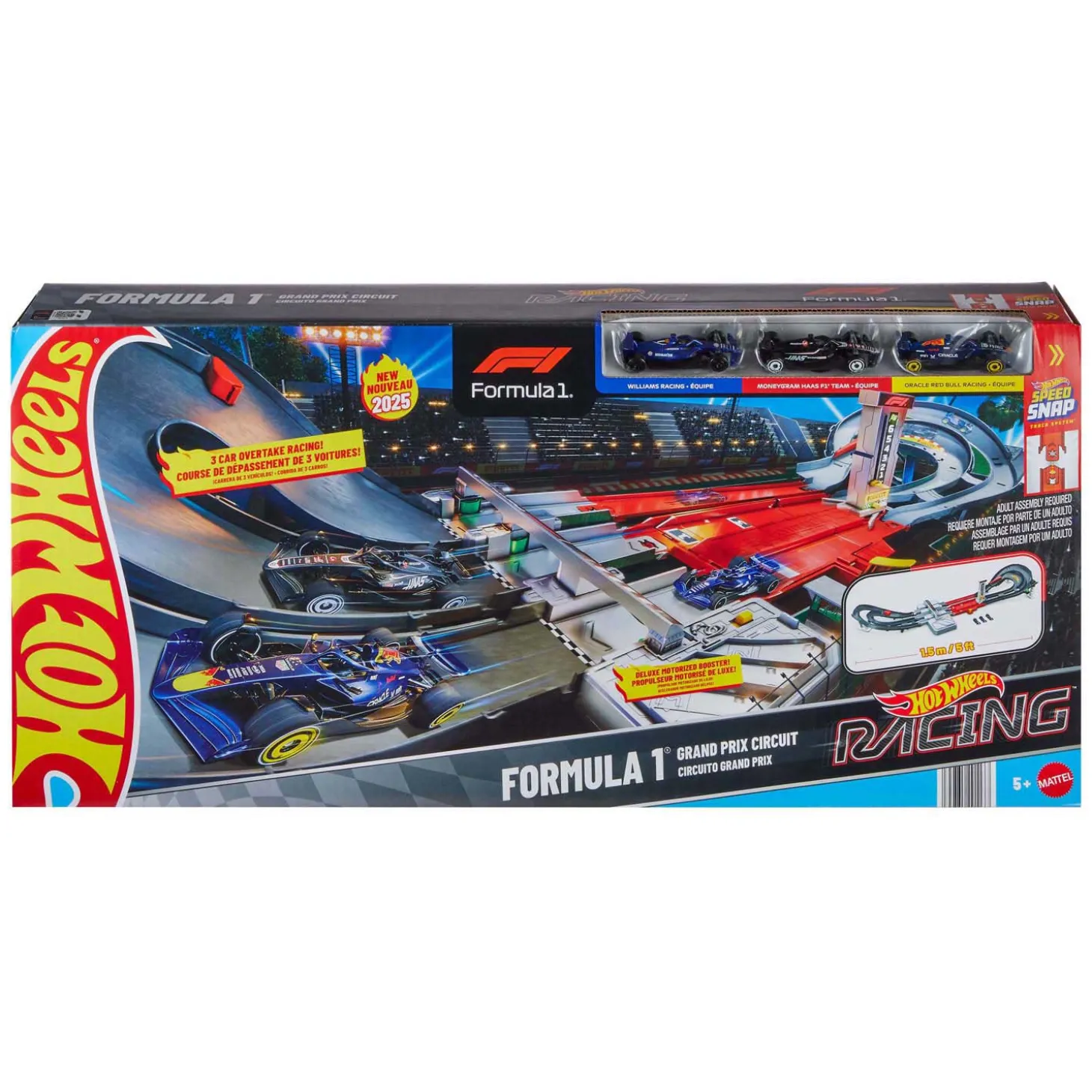 Hot Wheels Racing Formule 1 Grand Prix Circuit