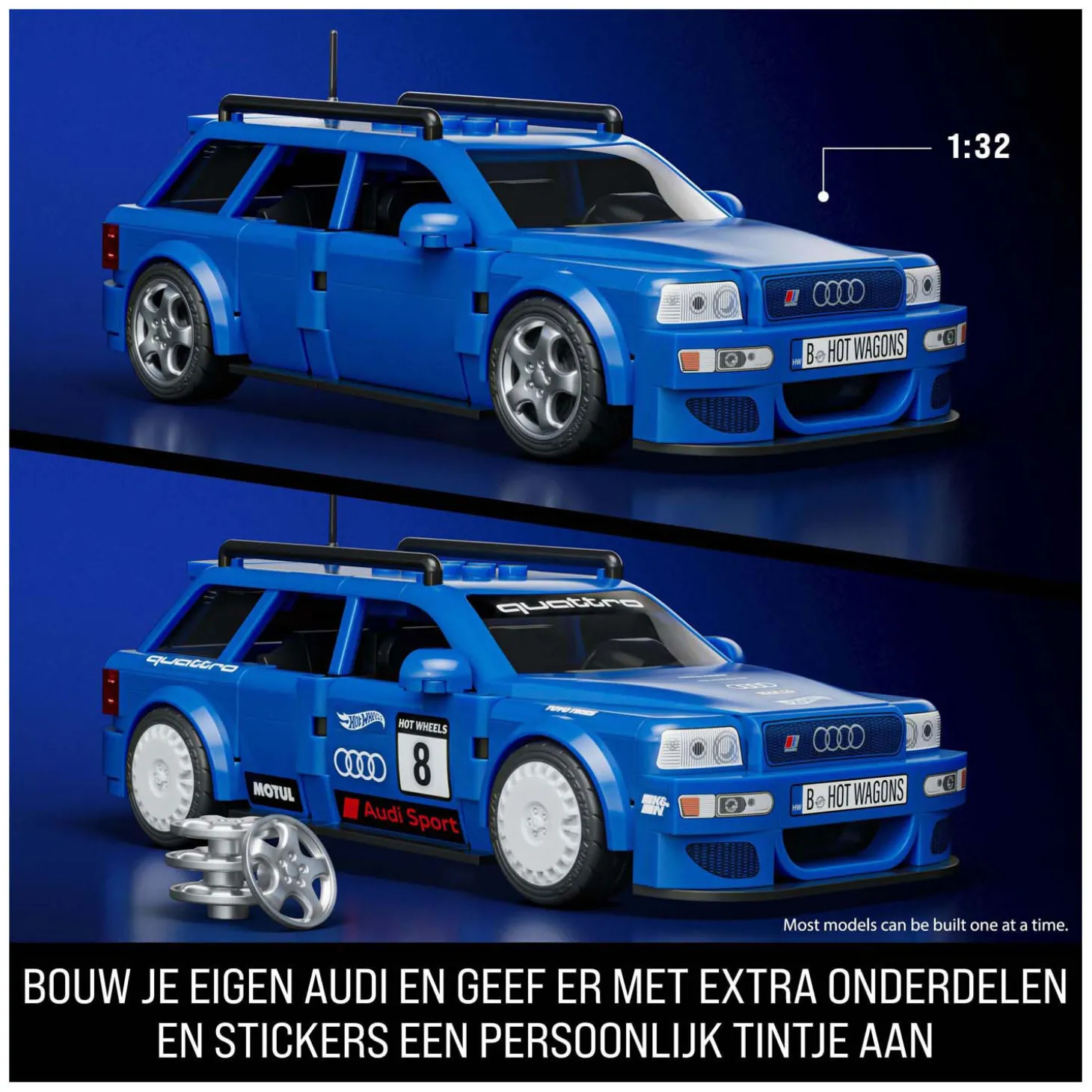 Hot Wheels Speed Series Audi 1:32