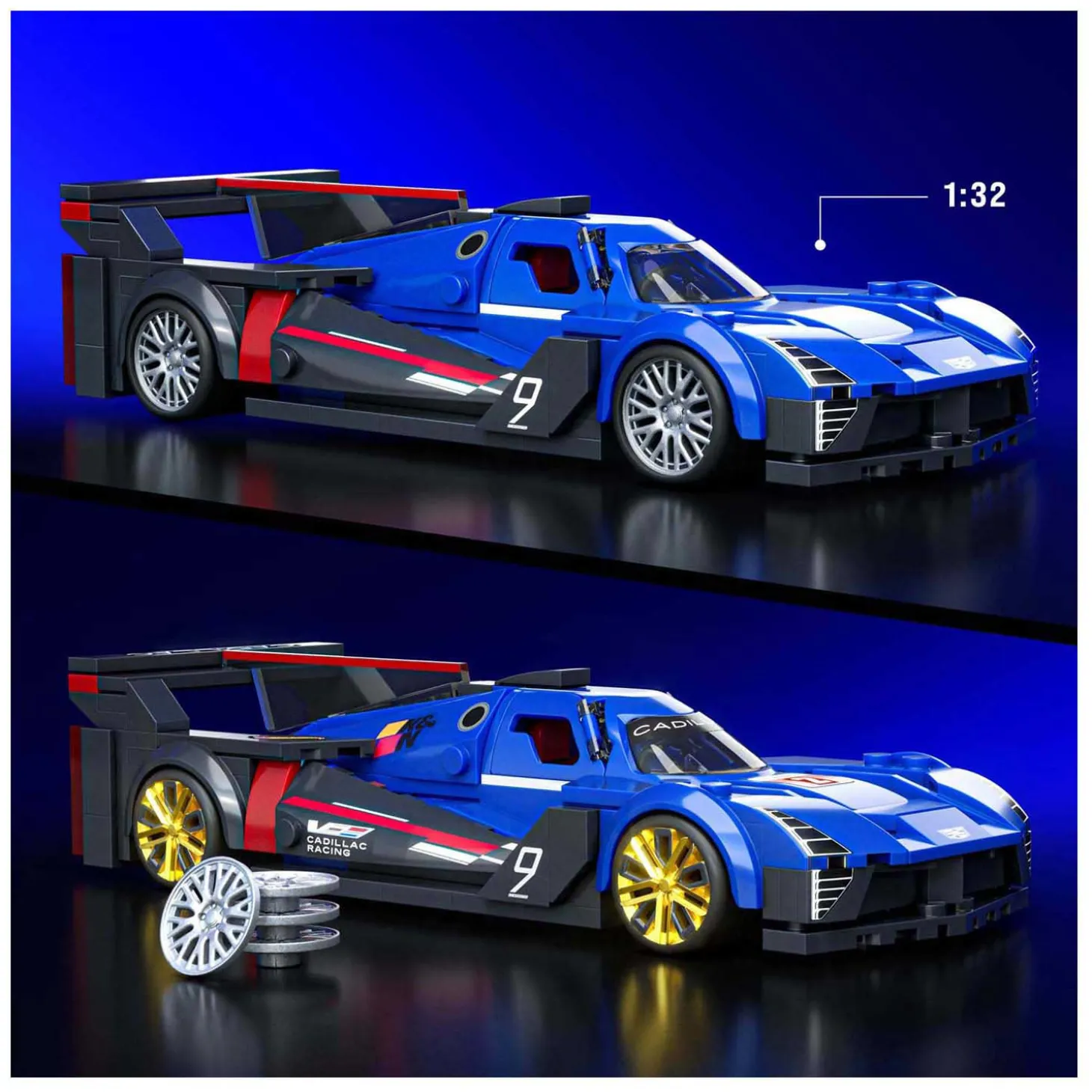 Hot Wheels Speed Series Cadillac 1:32