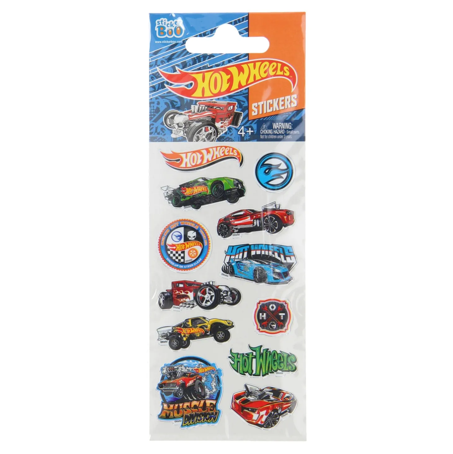 Hot Wheels Stickervel