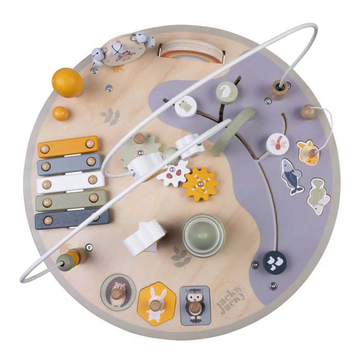 Houten Activiteiten Speeltafel Jack & Jacky