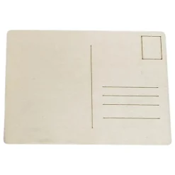 Houten Ansichtkaart Multiplex