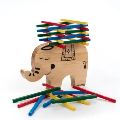 Houten Balans Spel Olifant