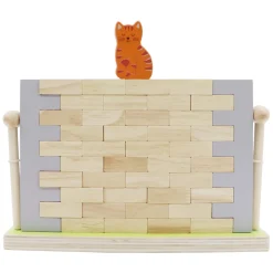 Houten Blokken Muur Balansspel, 44dlg.