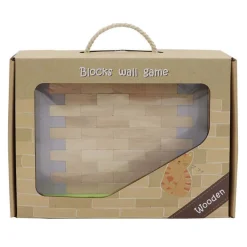 Houten Blokken Muur Balansspel, 44dlg.