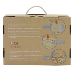 Houten Blokken Muur Balansspel, 44dlg.