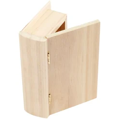 Houten Boek Doos, 14x9x4cm