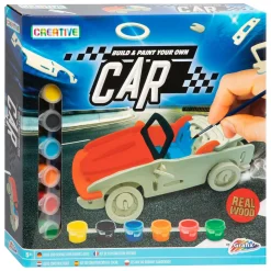 Houten Bouw- en Schilderpakket - Auto