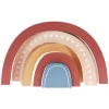 Houten Bouwblokken Regenboog, 5dlg.