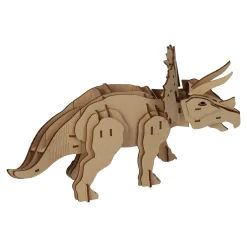 Houten Bouwpakket 3D Triceratops