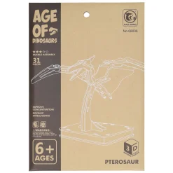 Houten Bouwpakket Dino 3D Pterosauriër