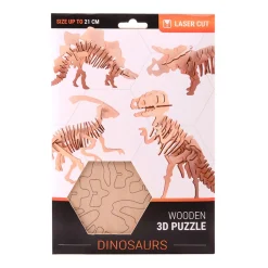 Houten Bouwpakket Dinosaurus 3D