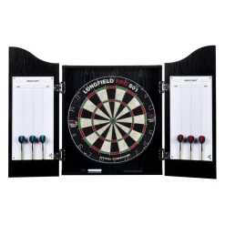 Houten Cabinet met Sisal Dartbord incl. Dartset