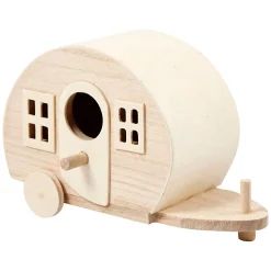 Houten Caravan Versieren