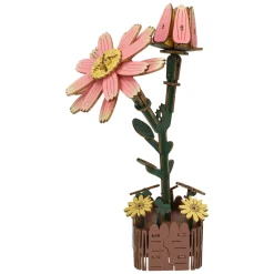 Houten 3D Bouwpakket Daisy Flower - 99dlg.