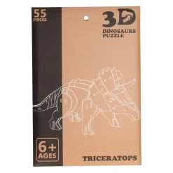 Houten 3D Puzzel Dinosaurus