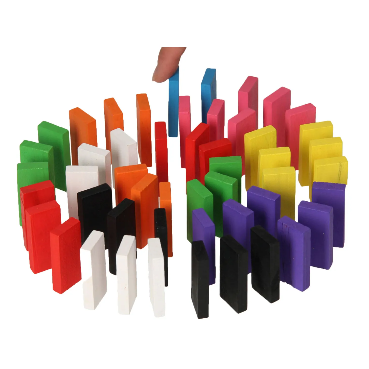 Houten Dominostenen, 50st.