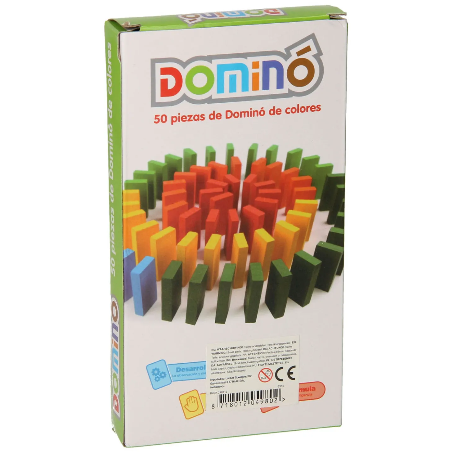 Houten Dominostenen, 50st.