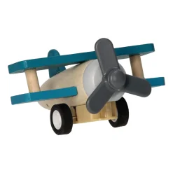Houten Dubbeldek Vliegtuig