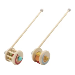 Houten Duwfiguur Rammelaar