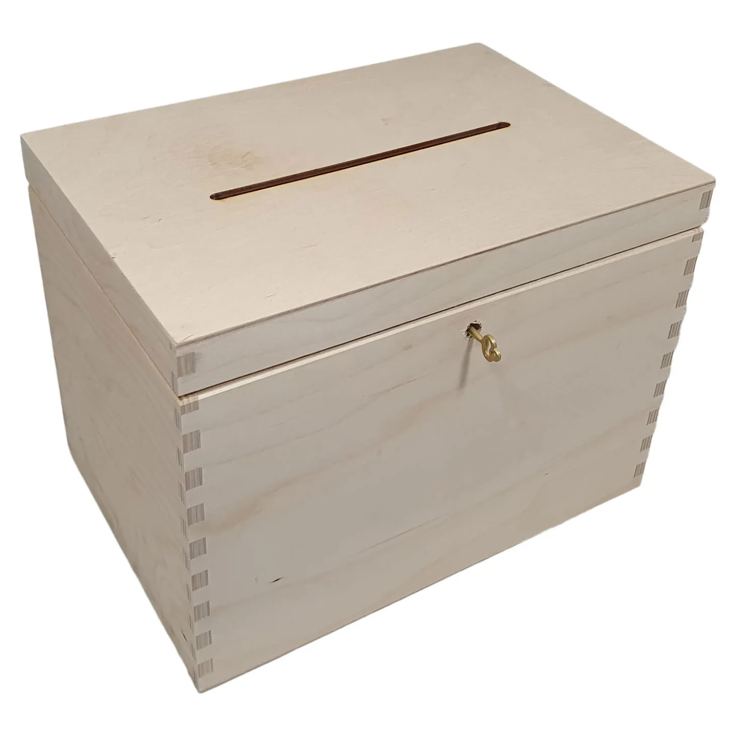 Houten Enveloppenkist met Slotje