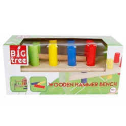 Houten Hamerbank Groen, 10dlg.