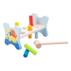 Houten Hamerbank Olifant