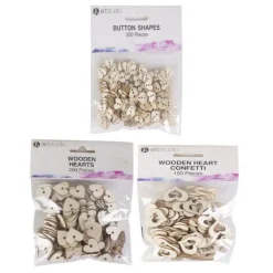 Houten Hartjes Decoratie